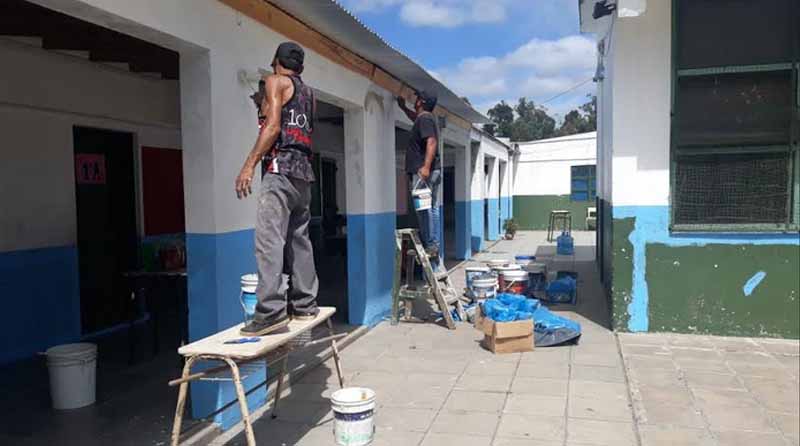 20190306 brown2 Obras en Escuelas en Calzada y Ministro Rivadavia