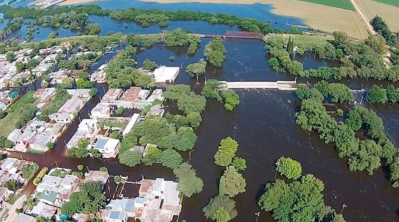 Cientos de evacuados en el sur santafesino y el norte bonaerense - | La ...