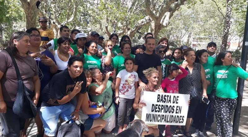 20180218 reg Trabajadores despedidos en Quilmes fueron apoyados por actores