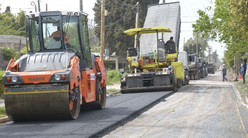 20180306 brown 50 nuevas cuadras de asfalto en Burzaco