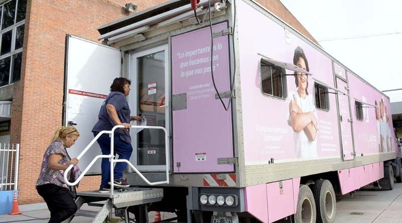 20180410 brown Mamografías gratuitas en Alte. Brown