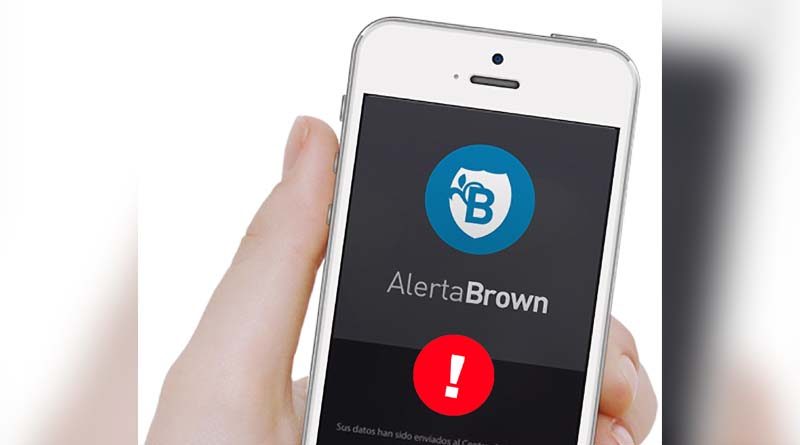 20180606 brown7 La aplicación Alerta Brown tuvo miles de descargas