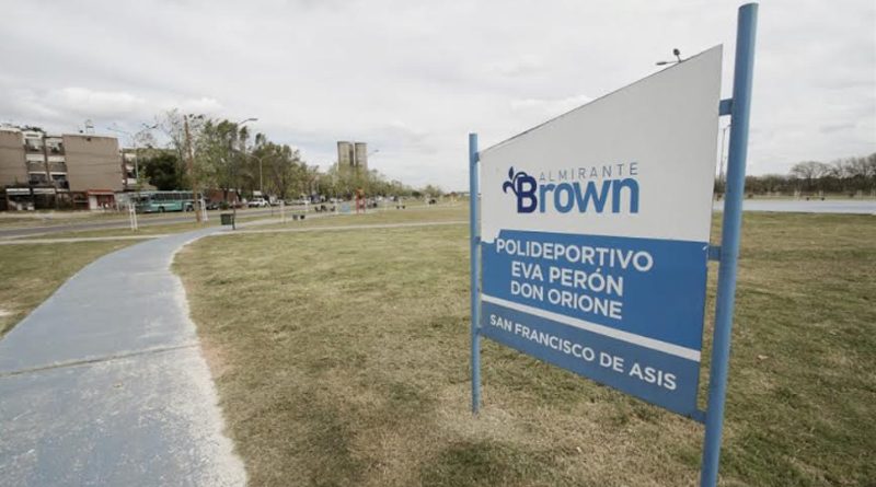 20190425 brown1 Avance de obras de asfalto en Almirante Brown