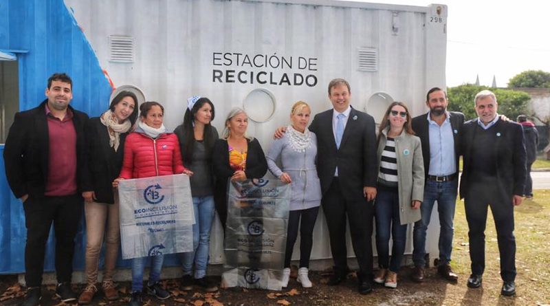 20190525 brown Inauguración de la 10° estación de reciclado en Rafael Calzada
