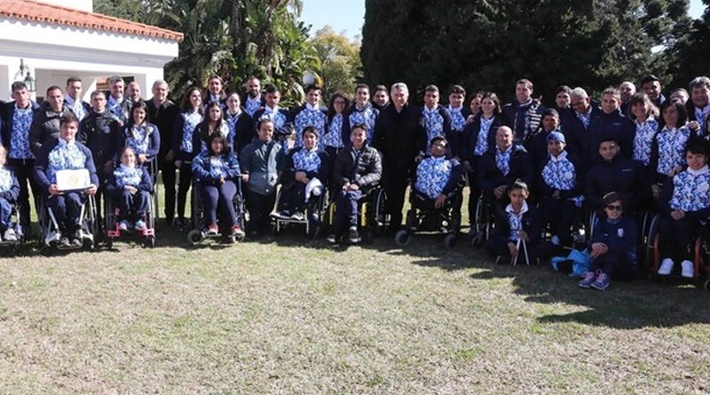 20190816 deportes Delegación argentina de juegos parapanamericanos