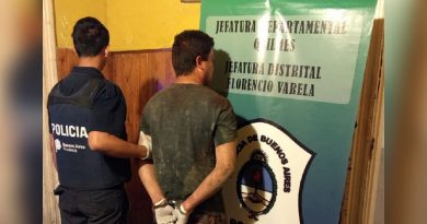 20200116 policial presos fugados de la comisaría de Quilmes