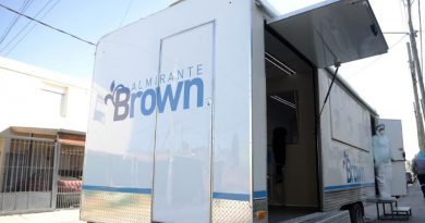 20200729 brown isopado 1 Control de patentes en Alte Brown para detectar vehículos con pedido de secuestro
