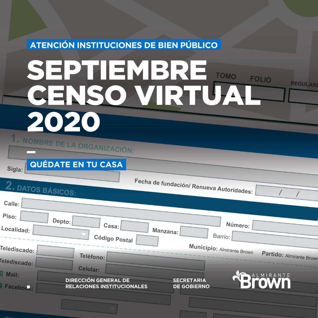CENSO VIRTUAL Censo virtual de instituciones
