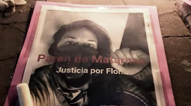 20201014 militante feminista María Florencia Gómez Pouillastrou