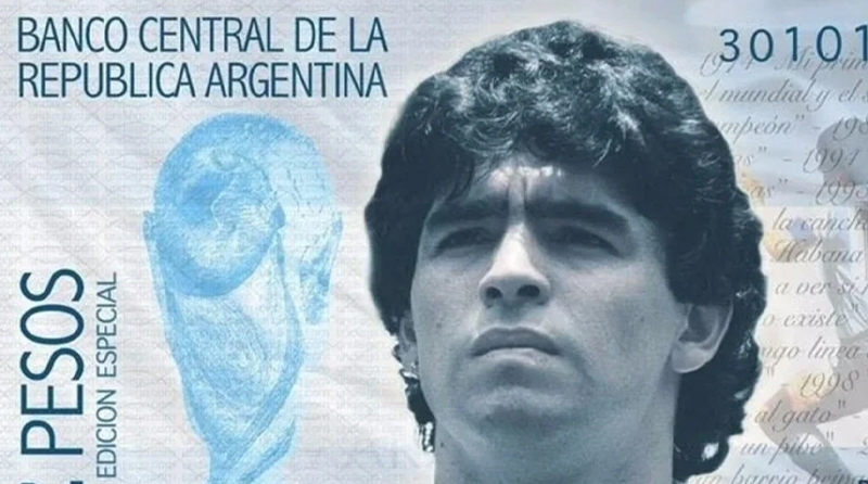 20201207 billete 1 billete Maradona