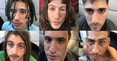 20220309 Violadores de Palermo roban a policia