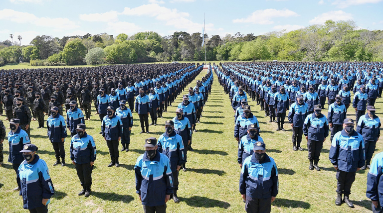 20220426 CADETES POLICIA cadetes a la Policía bonaerense