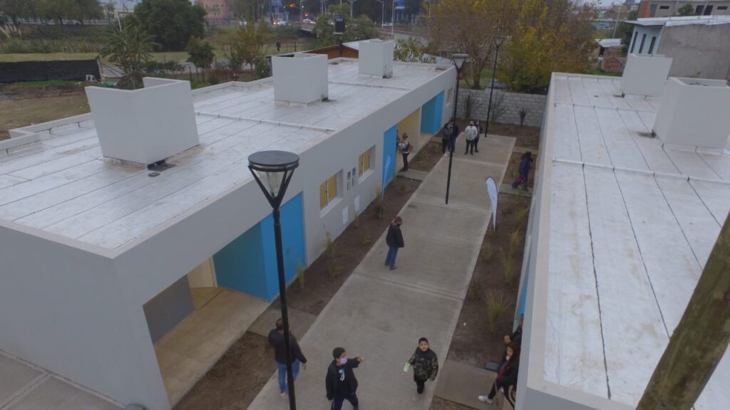 drone edison y agrelo 3 viviendas en Avellaneda