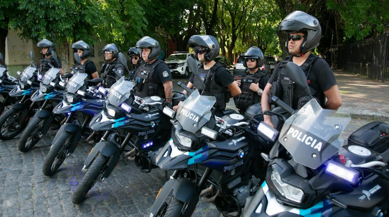 20241119 Brown Policia Bonaerense Operativo motos seguridad