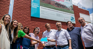 Cascallares y Larroque inauguraron una sede “Envión” y recorrieron una Unidad de Desarrollo Infantil