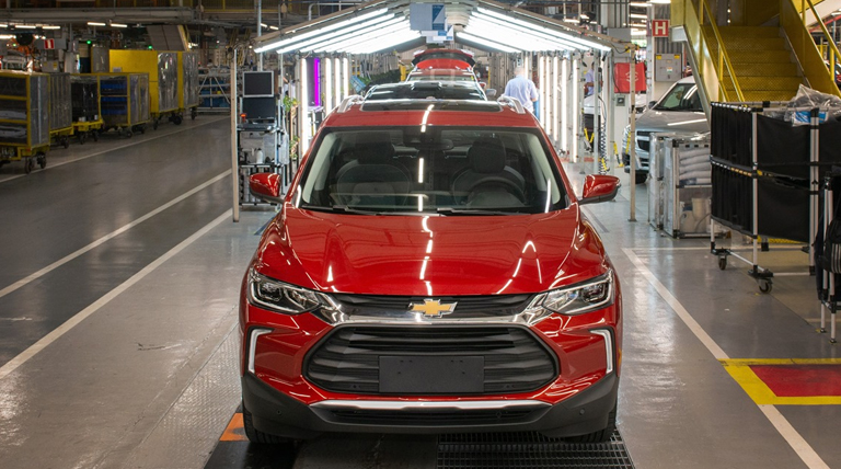 General Motors suspenderá a sus trabajadores un día a la semana 1 20250513 Chevrolet Tracker General Motors