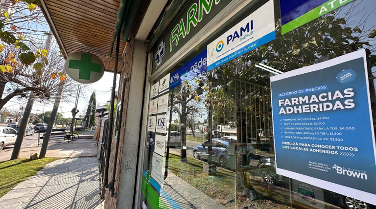 El municipio de Alte Brown lanzó un acuerdo con farmacias con descuentos para los vecinos 1 20250515 Brown farmacia FARMACIAS ADHERIDAS Farmacias adheridas