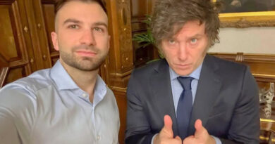 20250515 Milei Novelli acoso virtual durante la cuarentena