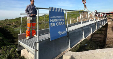 20250520 Brown Puente Peatonal Barrios de Glew
