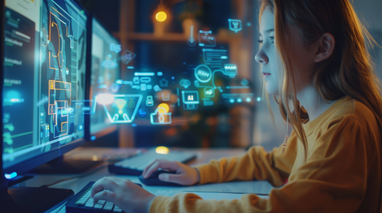 La inteligencia artificial en la vida de niños y adolescentes: oportunidades y riesgos 1 20250521 Adolecentes IA Ninos 1 inteligencia artificial