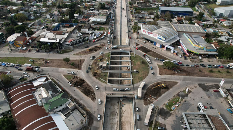 Más de la mitad de los vecinos eligió el nombre de "Papa Francisco" para el Viaducto de Ruta 4 1 20250521 Brown Burzaco Viaducto Papa Francisco Viaducto Papa Francisco