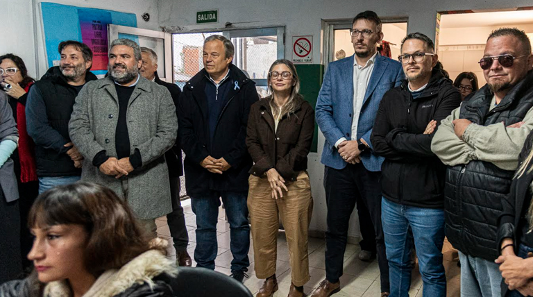 Provincia y Municipio presentaron nuevo equipamiento para los jóvenes del Programa "Envión" 1 20250521 Brown Programa Envion Programa Envión