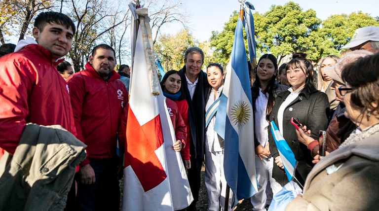 Alte Brown llevará adelante un emotivo acto en Calzada por el 215° Aniversario de la Revolución de Mayo 2 20250522 Brown Calzada Cascallares Semana de Mayo abanderados Revolución de Mayo