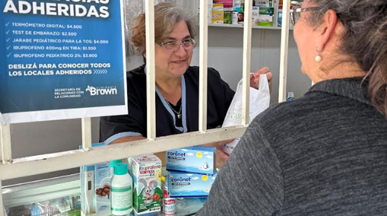 20250610 Brown Farmacias Alte Brown acuerdo con farmacias