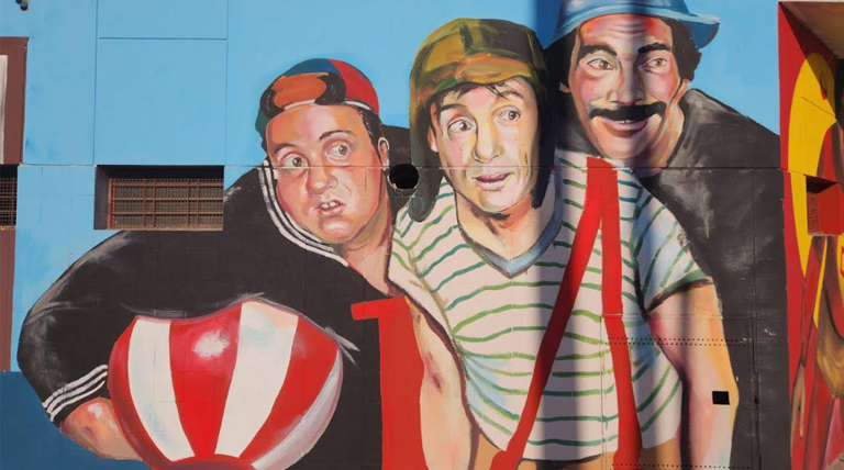 20250615 Brown Mural Chespirito mural Chespirito