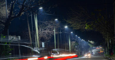 Almirante Brown luces LED