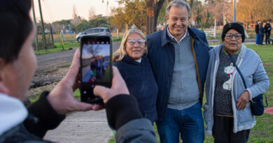 Cascallares recorre plaza