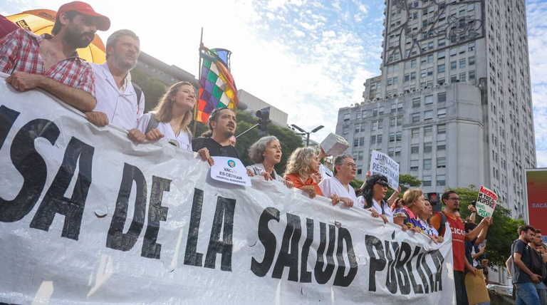 marcha federal de salud