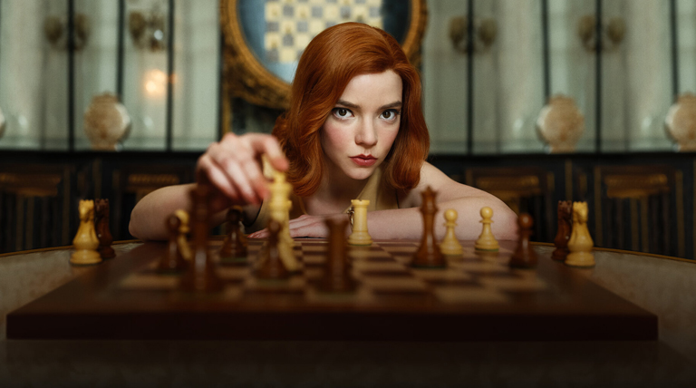 "Gambito de dama": la aclamada miniserie de Netflix que podés maratonear en un día 1 Gambito de dama