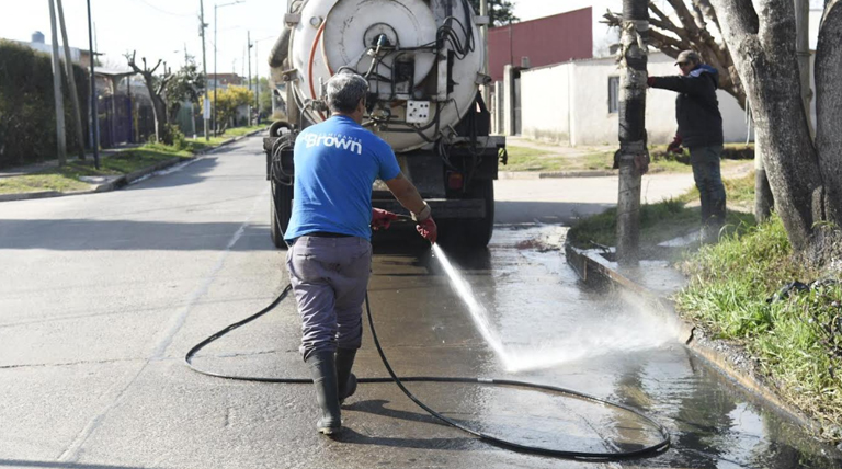 20260714 Brown obras1 obras y los trabajos de limpieza
