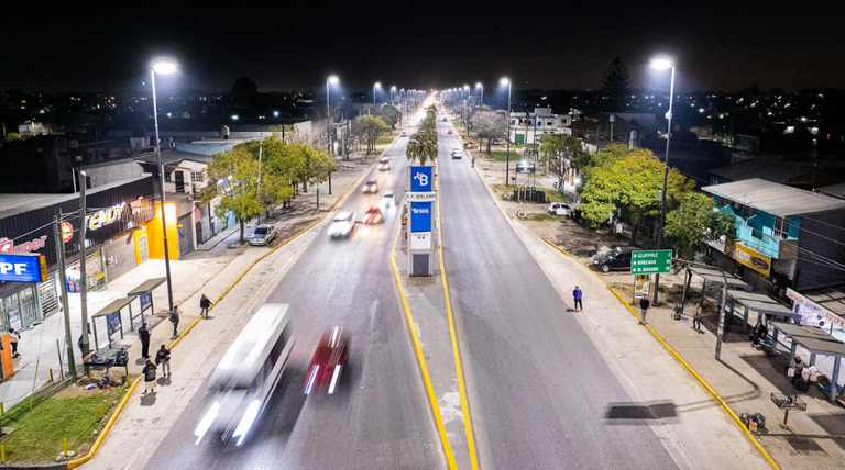Una recorrida por la primera etapa de la renovación integral de la Ruta 4 o Avenida Monteverde 1 Ruta 4