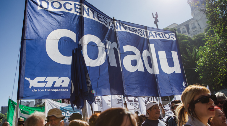 Docentes universitarios desmienten el aumento salarial: "Es un invento" 1 20260814 Conadi Docentes universitarios
