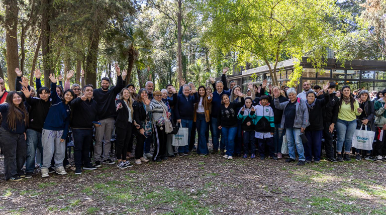 20250926 Brown Cascallares Merenderos Clubes de Barrios Escuelas Ambiente nsumos a escuelas