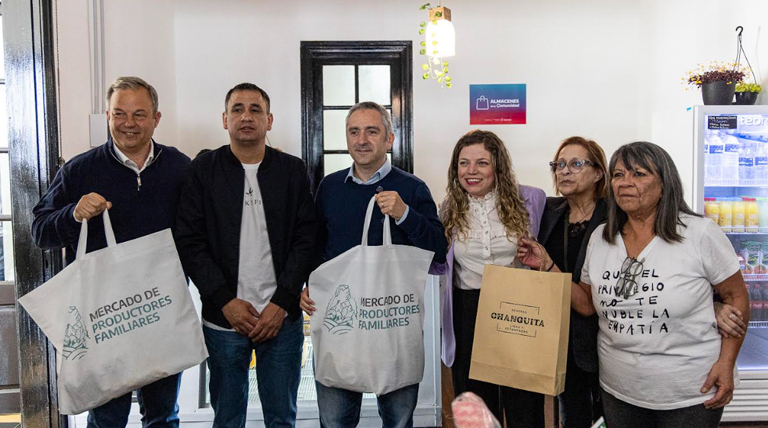 Cascallares y Larroque lanzaron el "Almacen de la Comunidad" para cuidar el bolsillo de los vecinos 1 Almacen de la Comunidad