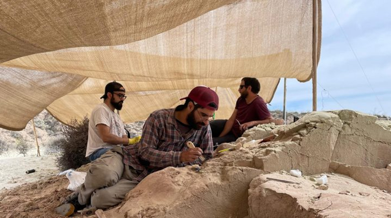 La “Expedición Cretácica I”: Paleontólogos del CONICET transmiten en vivo la búsqueda de un dinosaurio inédito en la Patagonia 1 20251007 Conicet Expedición Cretácica I