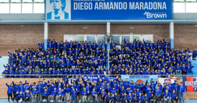 Juegos Bonaerenses 2025: la delegación de 323 deportistas brownianos viajó a Mar Del Plata 6 20251013 Brown Juegos Bonaerenses Dellegacion Microestadios Maradina