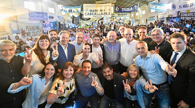 En Alte Brown Kicillof, Taiana, Cascallares y Jimena López llamaron a votar por Fuerza Patria 1 20251023 Brown Cascallares Kicillof