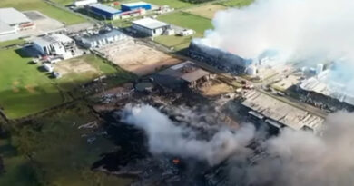 Explosión en Ezeiza