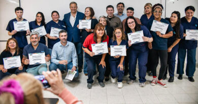 Día Nacional de la Enfermería: Cascallares reconoció la labor y compromiso de las enfermeras brownianas