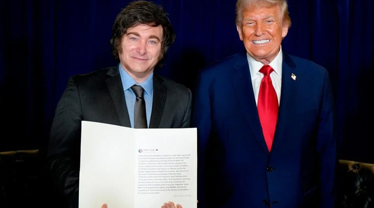 20251121 Trump Milei suspende el plan de rescate de $20.000 millones