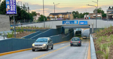 20251206 Brown Cascallares Paso Bajo Nivel Longchamp calle Diehl 1 Obras en Brown