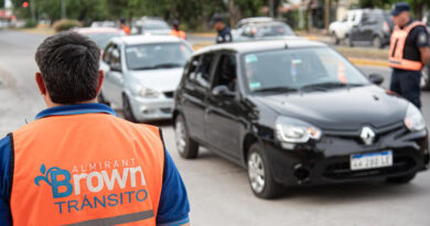 Profundizan los operativos preventivos viales y de seguridad en Almirante Brown