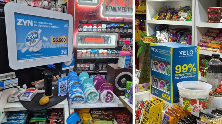 bolsitas de nicotina