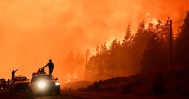 20261701 Chubut incendio Alberto Fernández