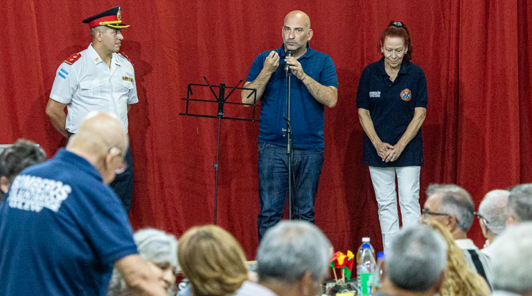 20260204 Brown bomberos 1 Bomberos Voluntarios de Glew