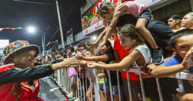 Miles de vecinos le dan brillo y color a los Carnavales de Alte Brown Miles de vecinos le dan brillo y color a los Carnavales de Alte Brown